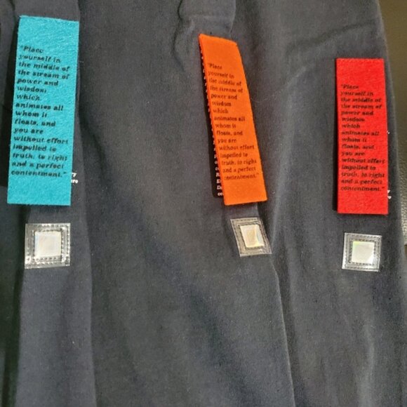 NEW WITHOUT TAG ADVISORY BOARD CRYSTALS (Abc) “TRANSCENDENTALISM” TEE Black - Picture 4 of 13